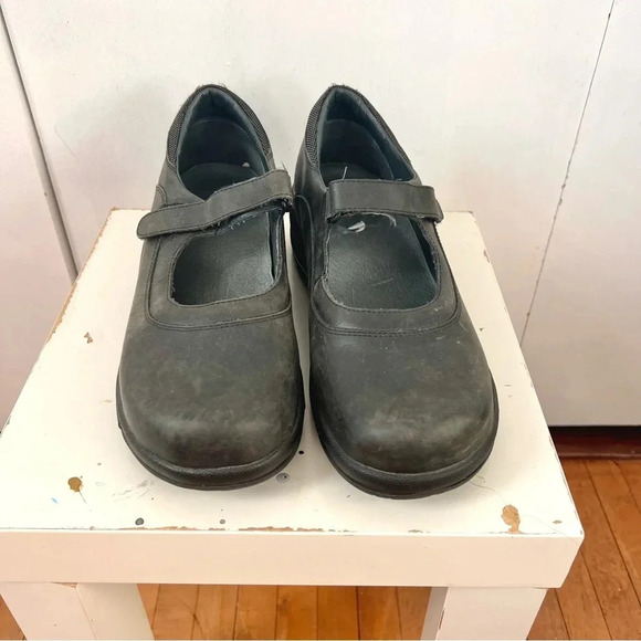 Dansko Loafer Chunky Mary Jane Shoe Oiled Leather Comfort Work Shoe W 41/10.5 - Picture 3 of 9